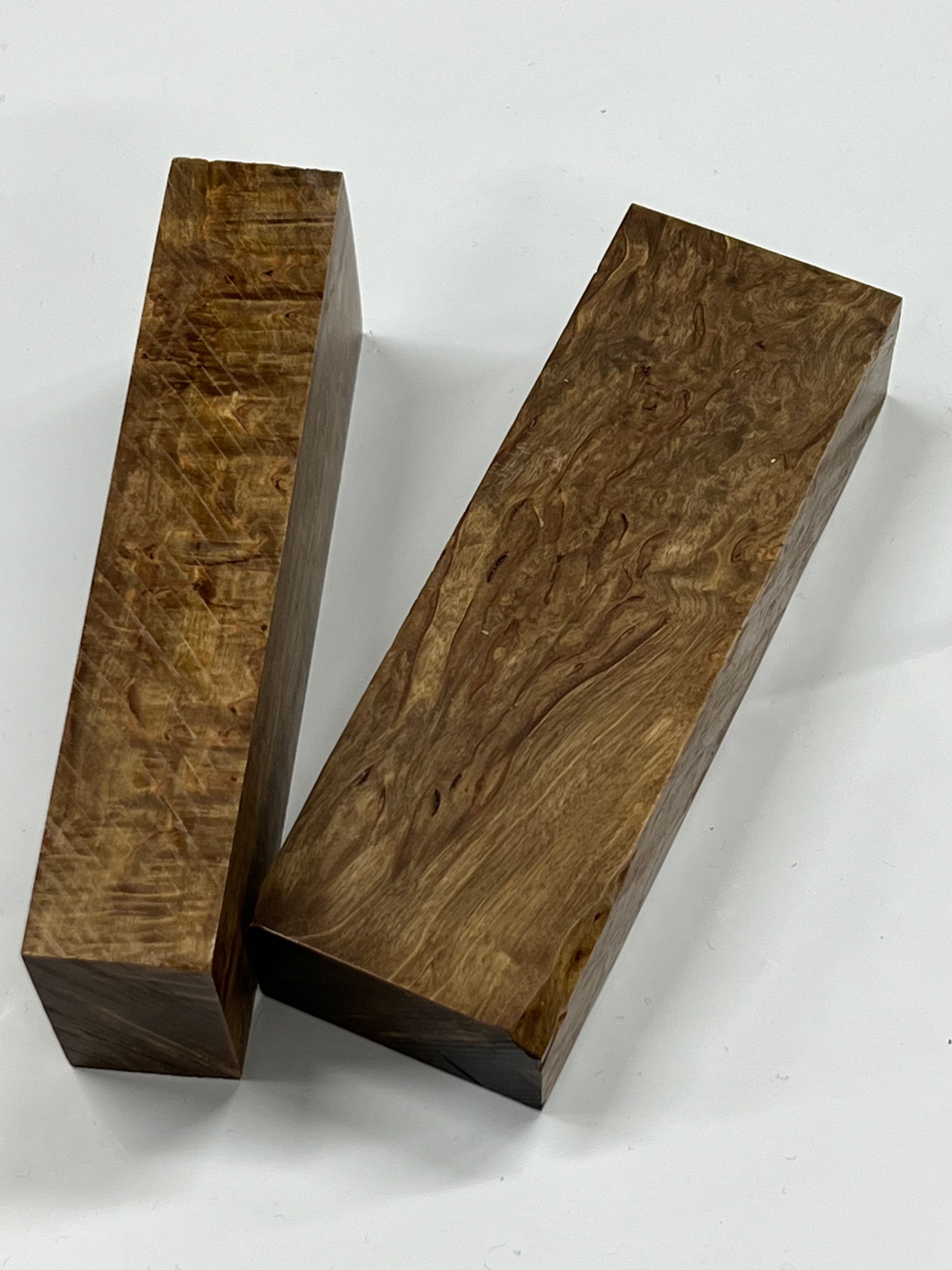 Masurbirk Brown - Stabilized handle blank