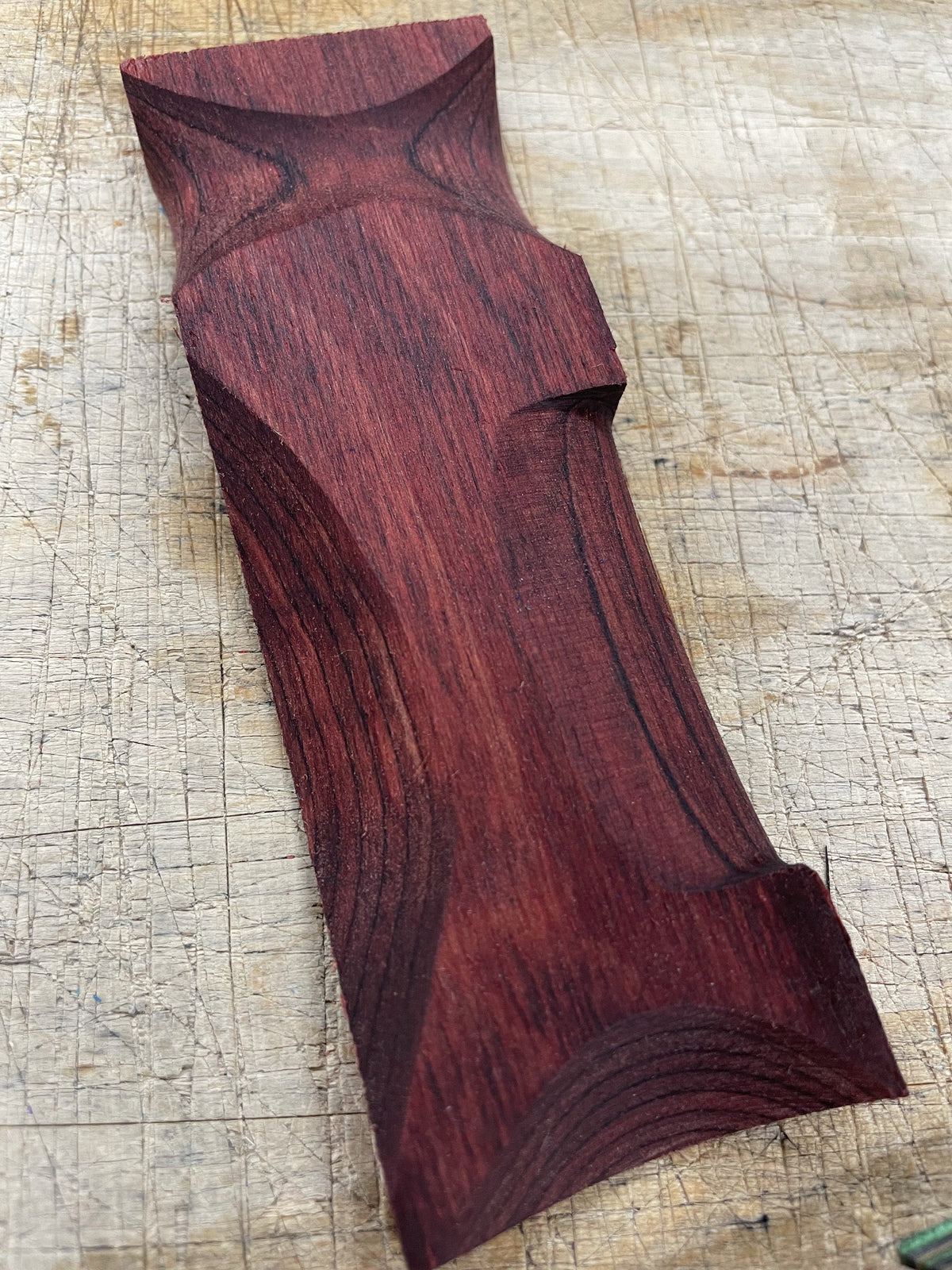 Lawood Plate - Laminated and colored handle blank