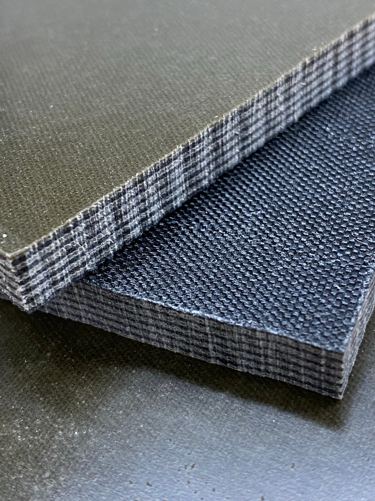 Micarta plate handle material