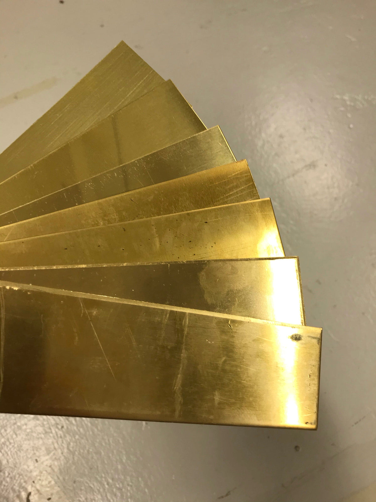 Brass plate