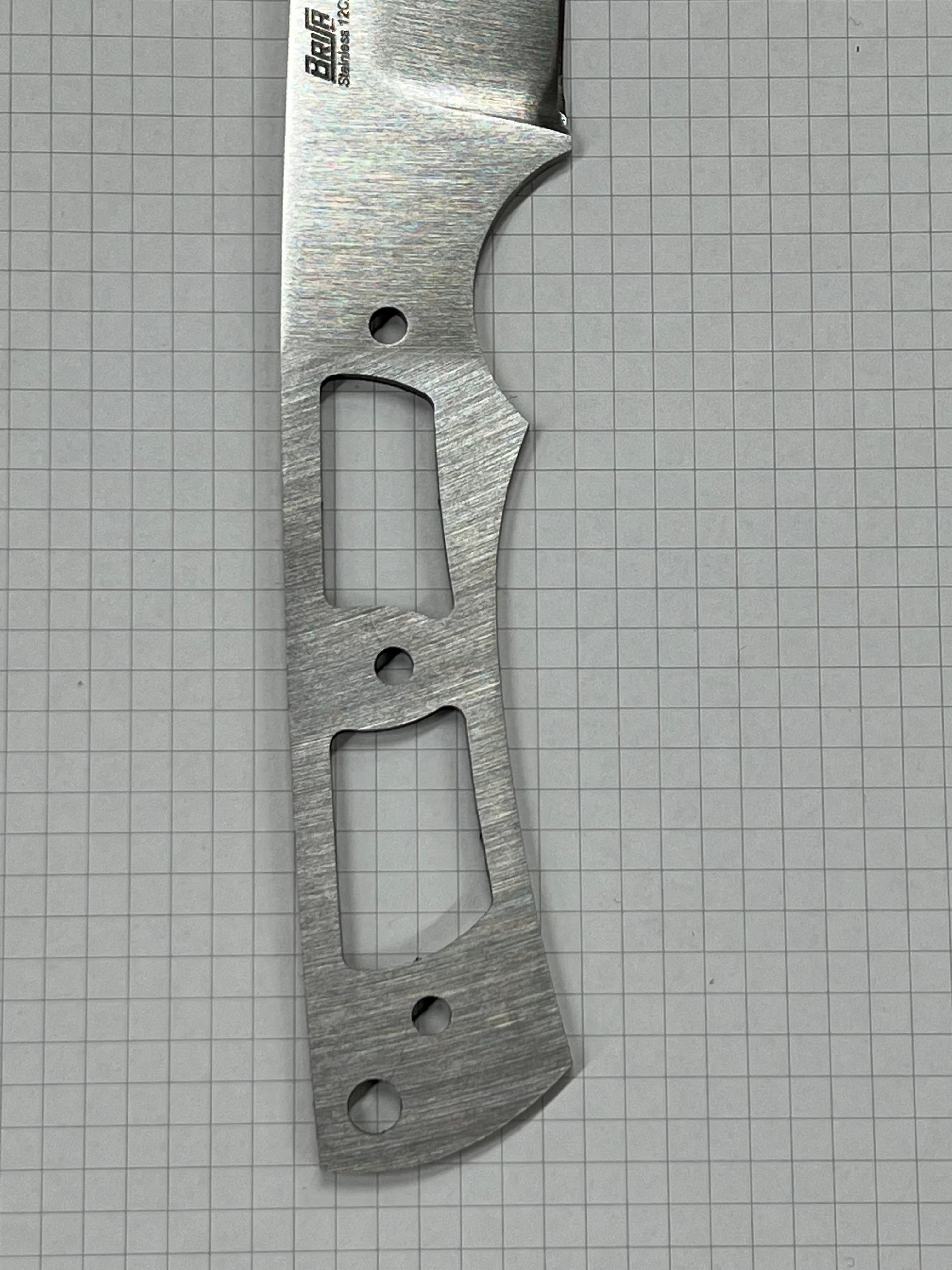 Brisa Hunter 125 Stainless Knife Blade