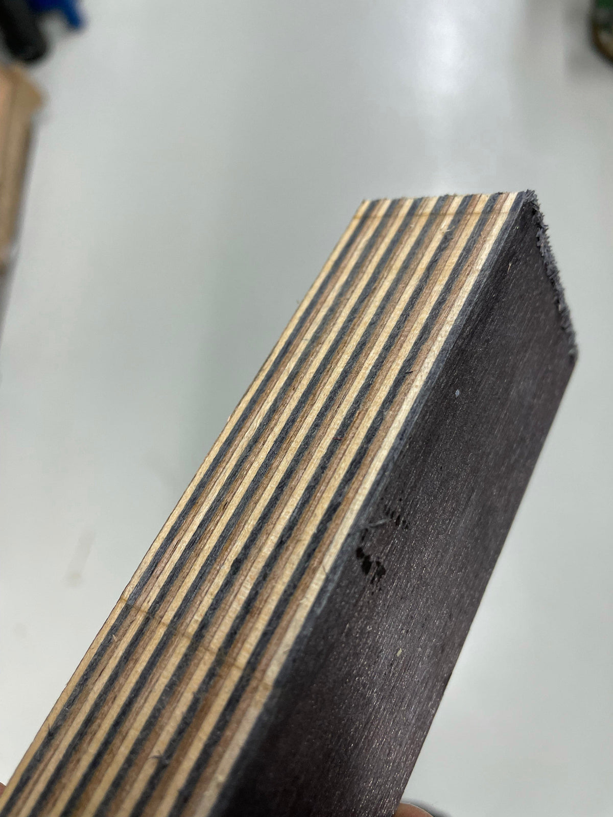 Lawood Blokk - Laminated and colored handle blank