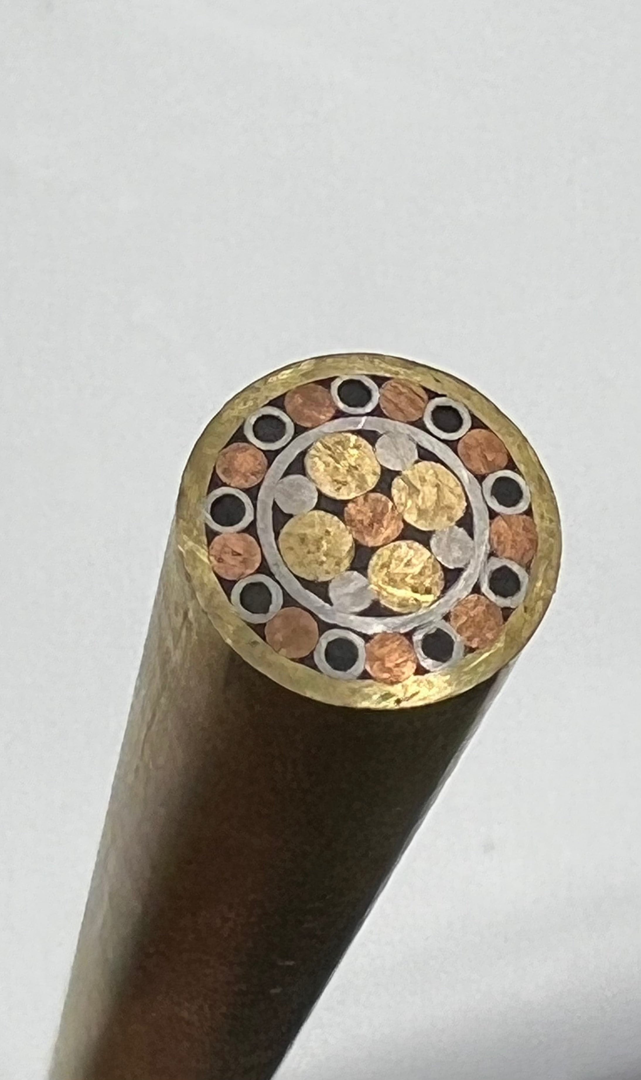 Mosaic pin 9.5mm Handle decoration