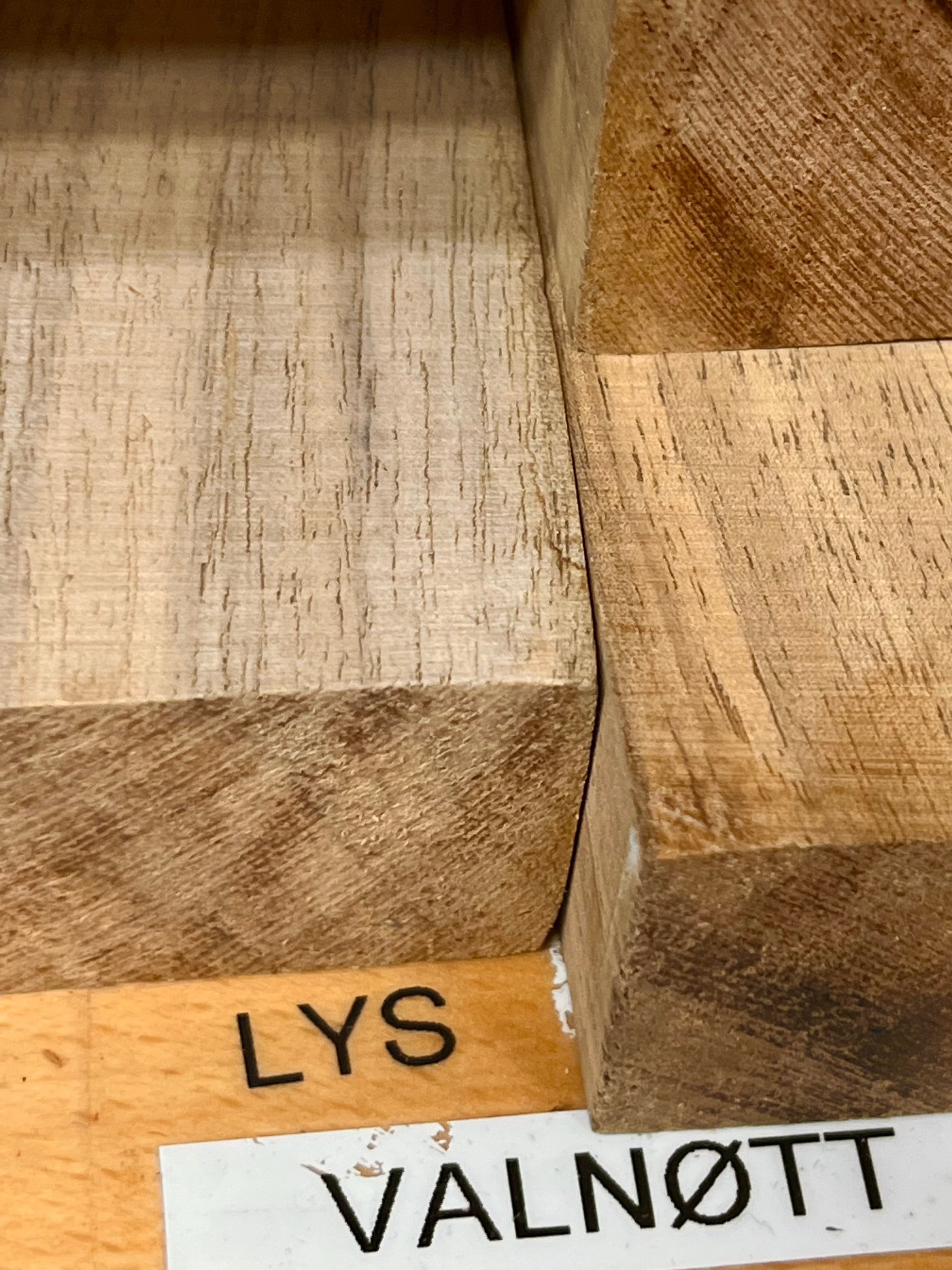 Wooden knife handle blank