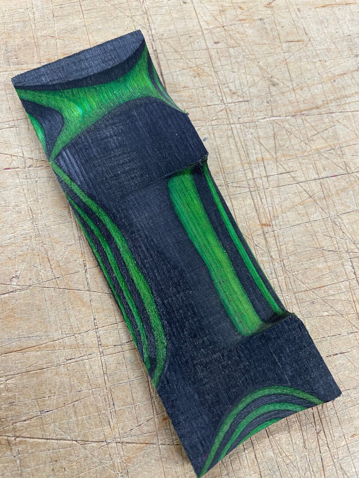 Lawood Blokk - Laminated and colored handle blank