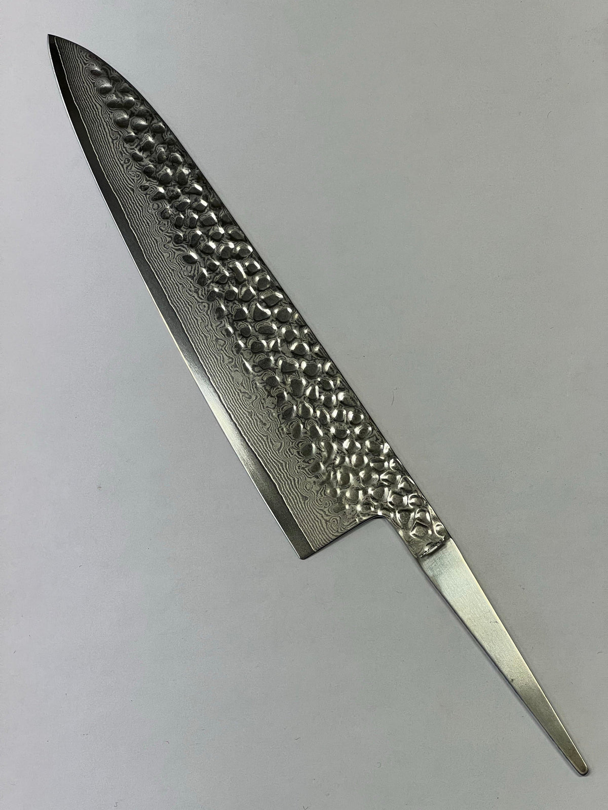 Gyuto 210 VG10 Damask Japanese hand-forged knife blade