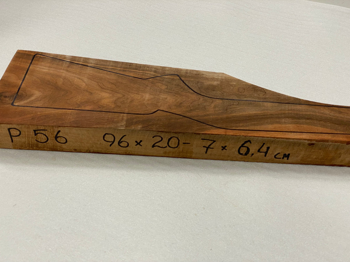 Rifle Stock Blank Turkish Walnut Grade 3 P-56