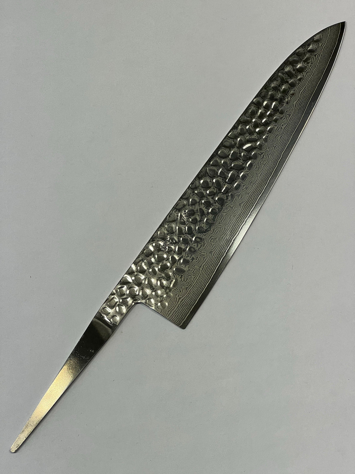 Gyuto 210 VG10 Damask Japanese hand-forged knife blade