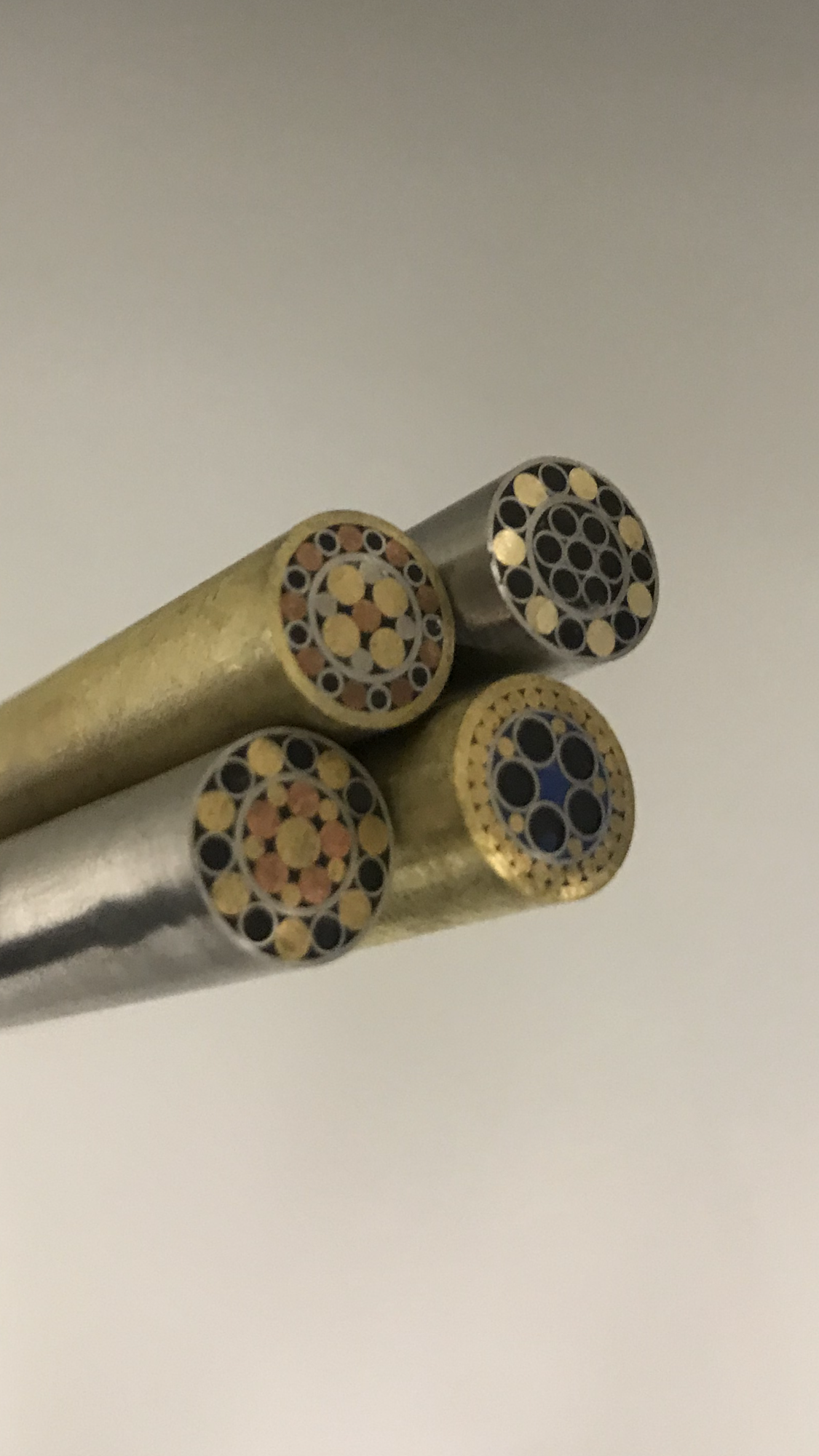Mosaic pin 9.5mm Handle decoration