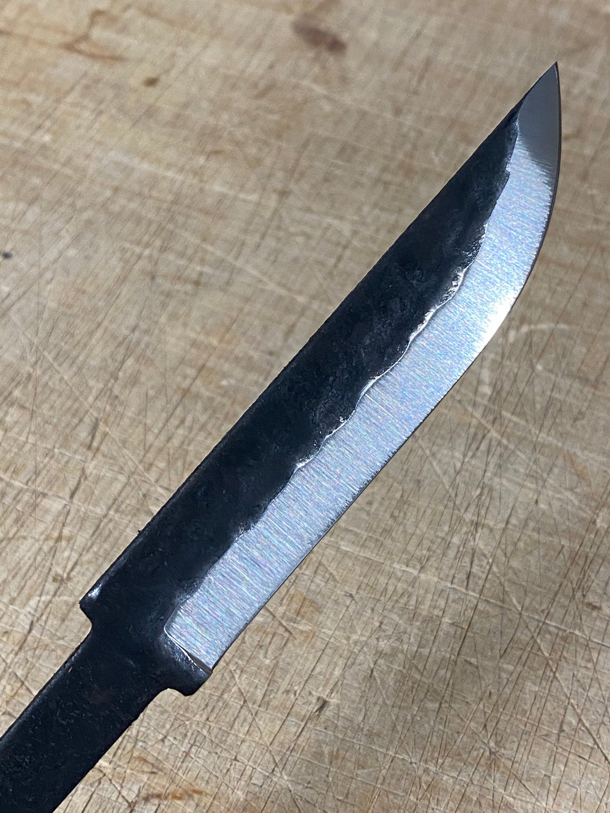 108mm Hammer Finish Knife Blade