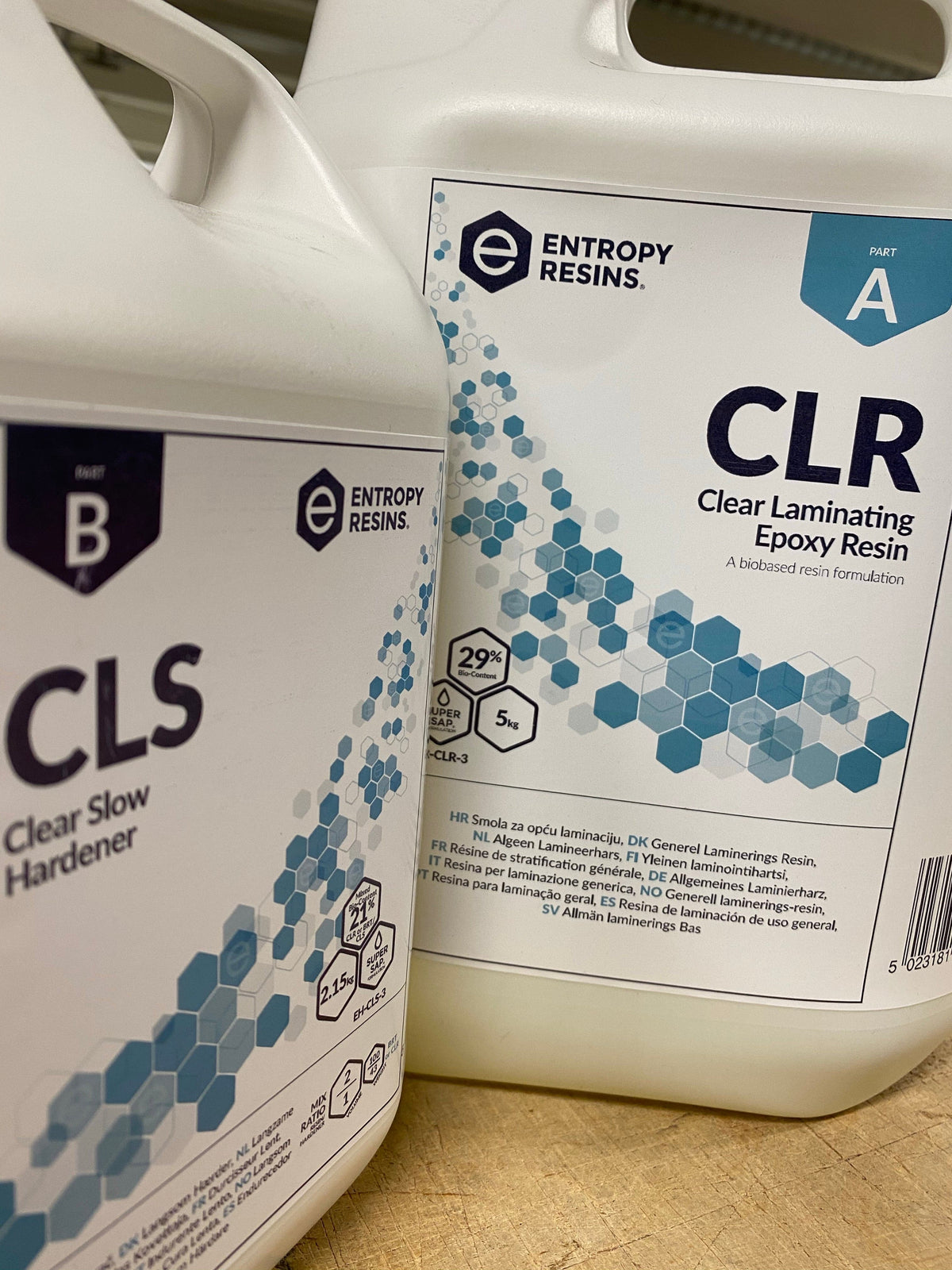 Epoxy for lamination CLR Entropy Epoxy