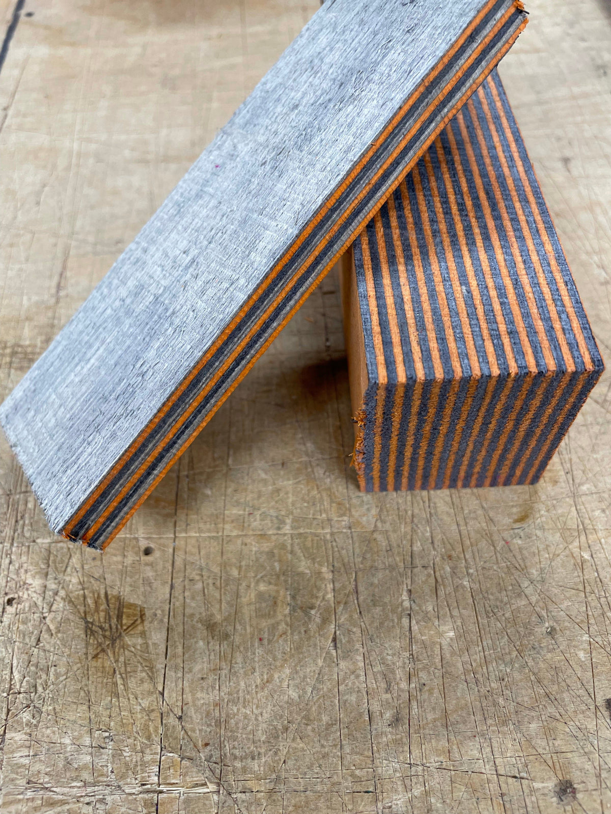 Lawood Blokk - Laminated and colored handle blank