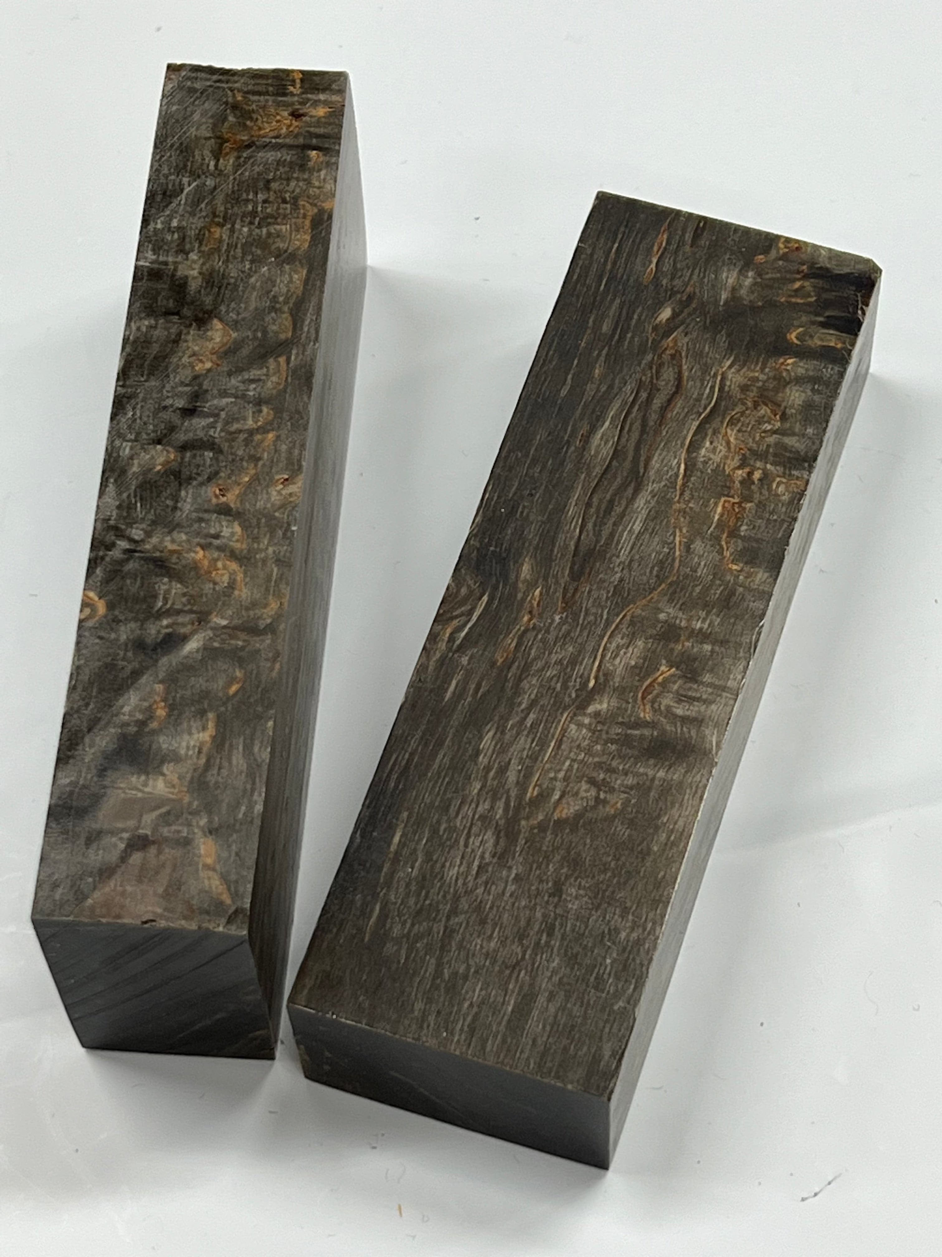 Masurbirk Black - Stabilized handle blank
