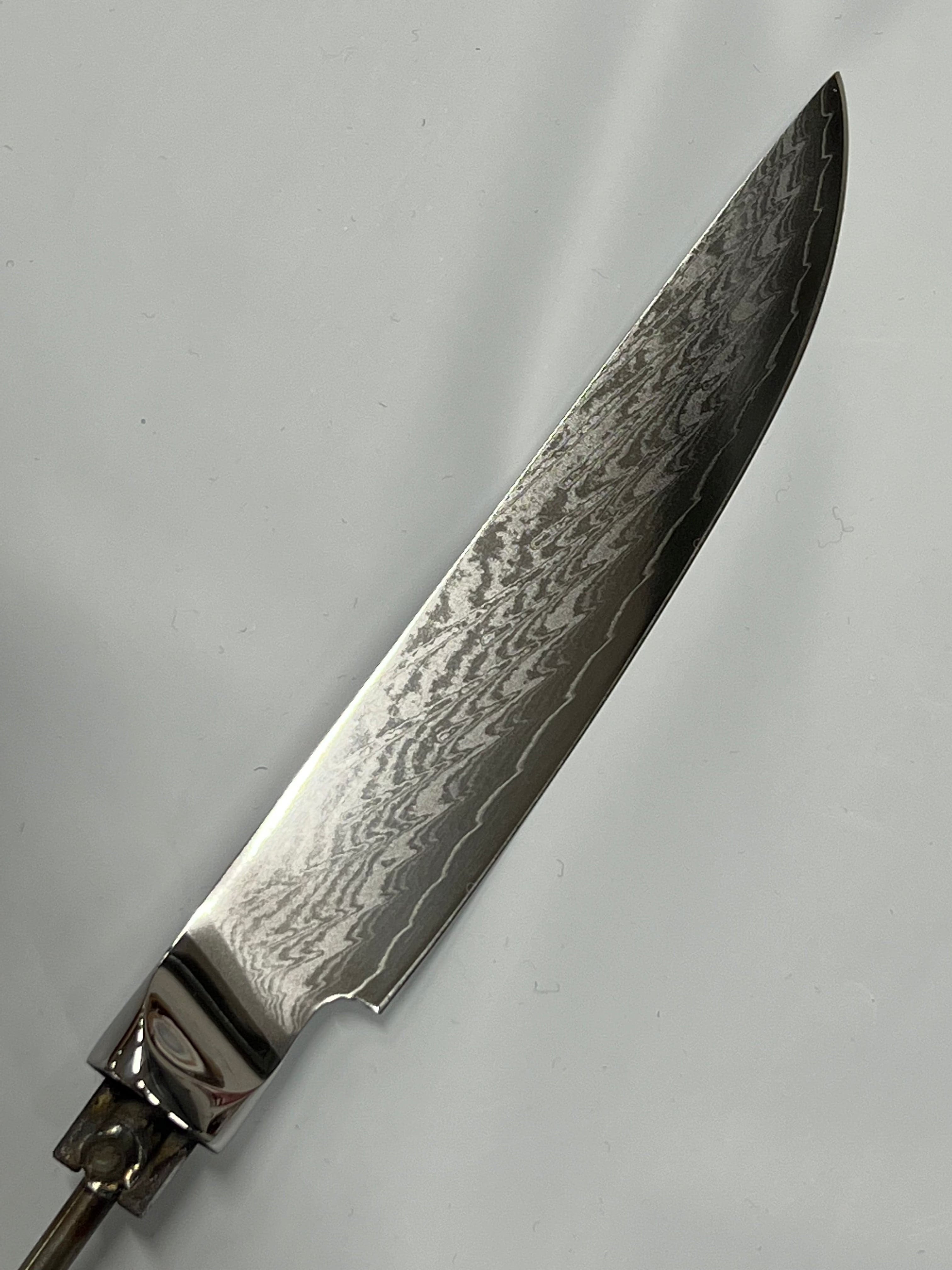 Steak Knife Blade 5" (143mm) - AUS10 Damask Chef's Knife